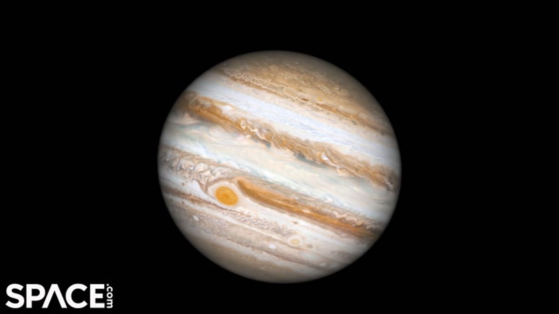 Watch how Jupiter spins in animated Hubble Space Telescope observations