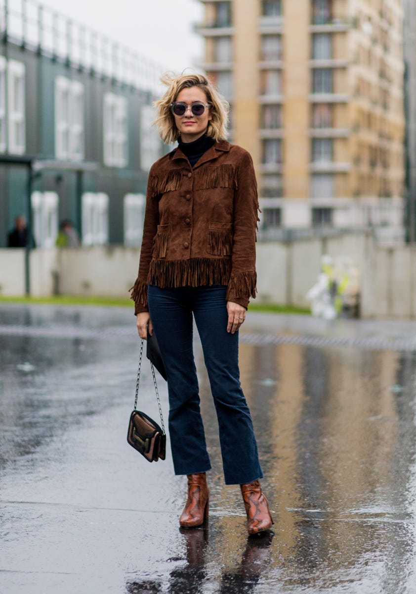 Brown suede is fall’s defining texture—here’s what to shop