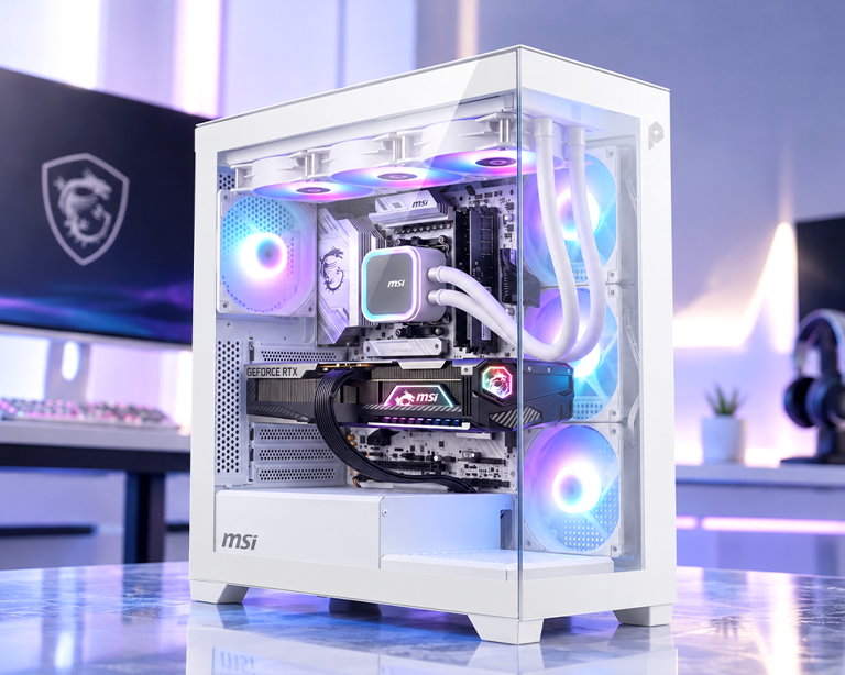 MSI launches white MAG Codex Z2 X3D