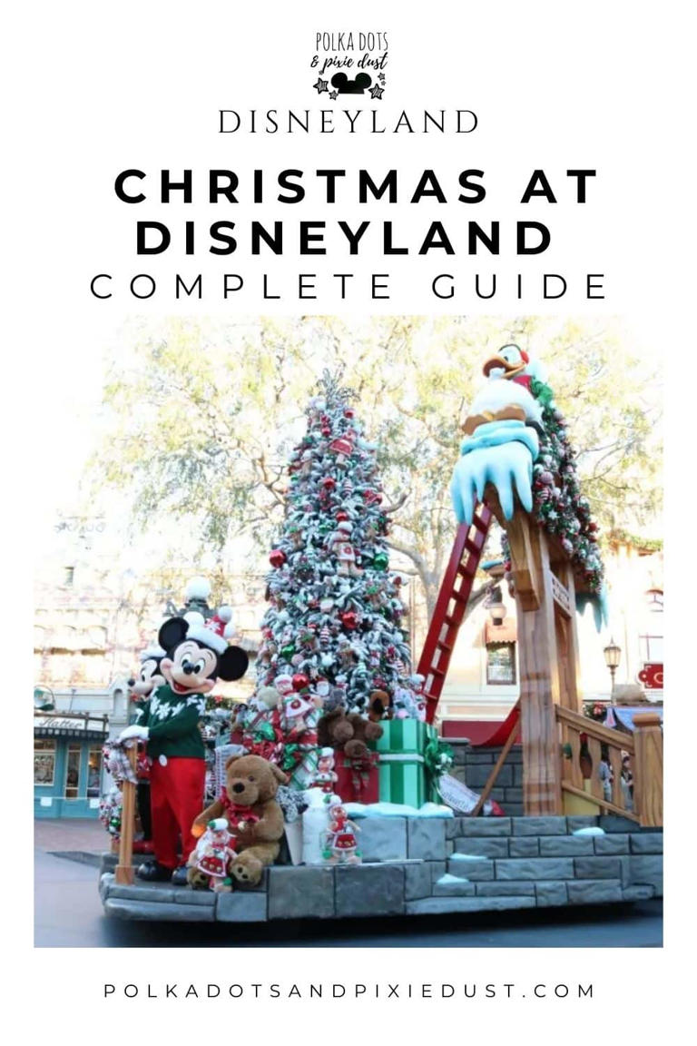 Christmas at Disneyland holiday guide