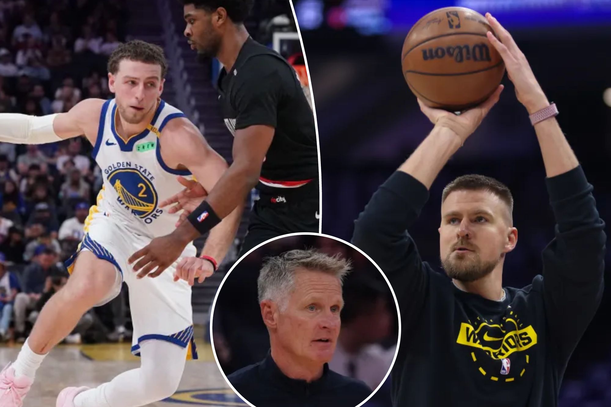Injuries, Kristaps Porzingis cast a cloud over Warriors’ season opener