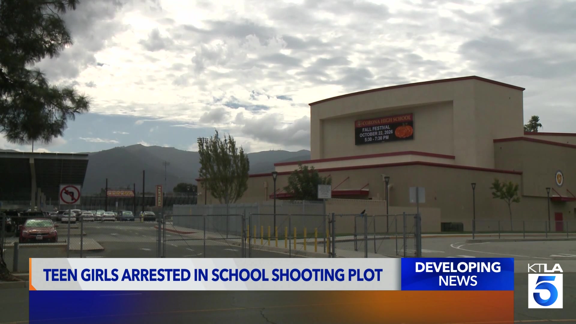 Teen girls arrested in school shooting plot at Corona High School
