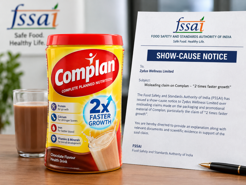 FSSAI issues notices to Nestle India, Zydus Wellness over product ...