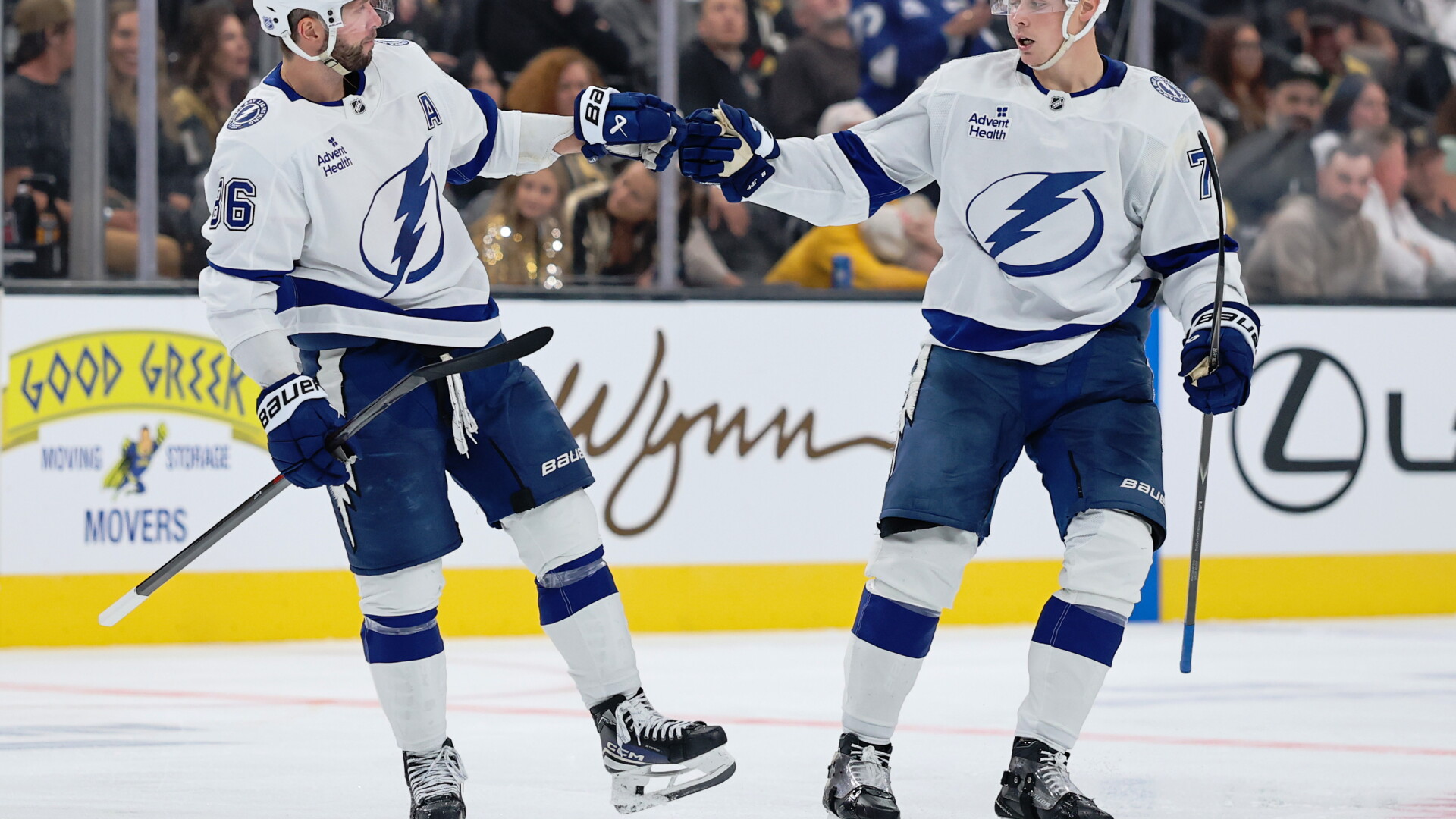 Lightning beat Golden Knights 6-2 as Kucherov ties franchise points record