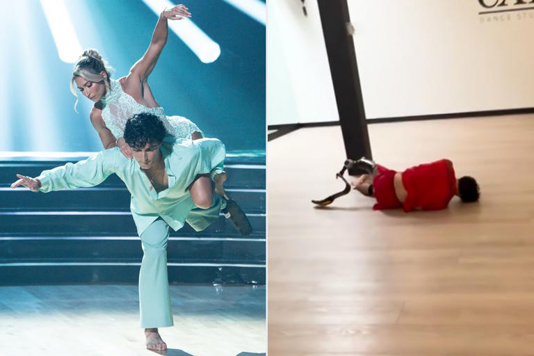 “DWTS” Ezra Frech took brutal fall while rehearsing for ‘Dedication ...