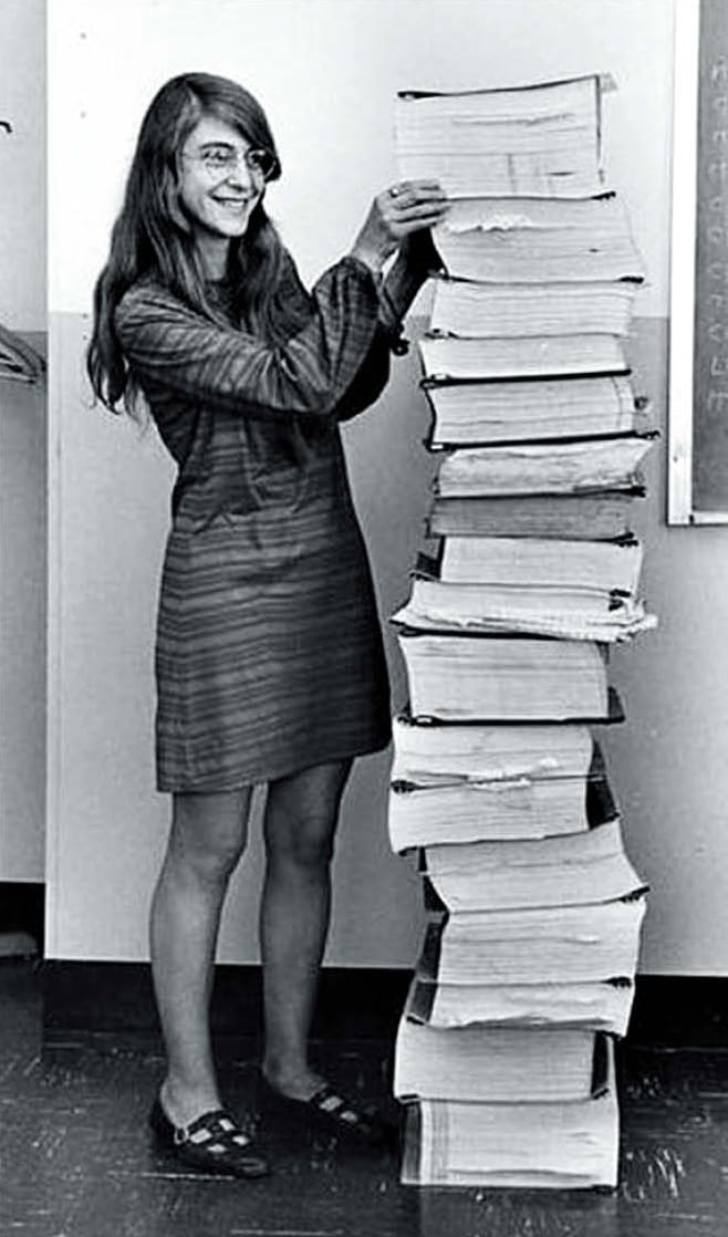Margaret Hamilton's software saved Apollo 11 moon landing