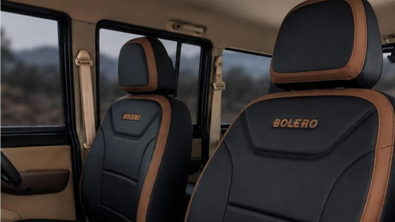 Mahindra Bolero Bold Edition revealed with bronze accents, rear camera