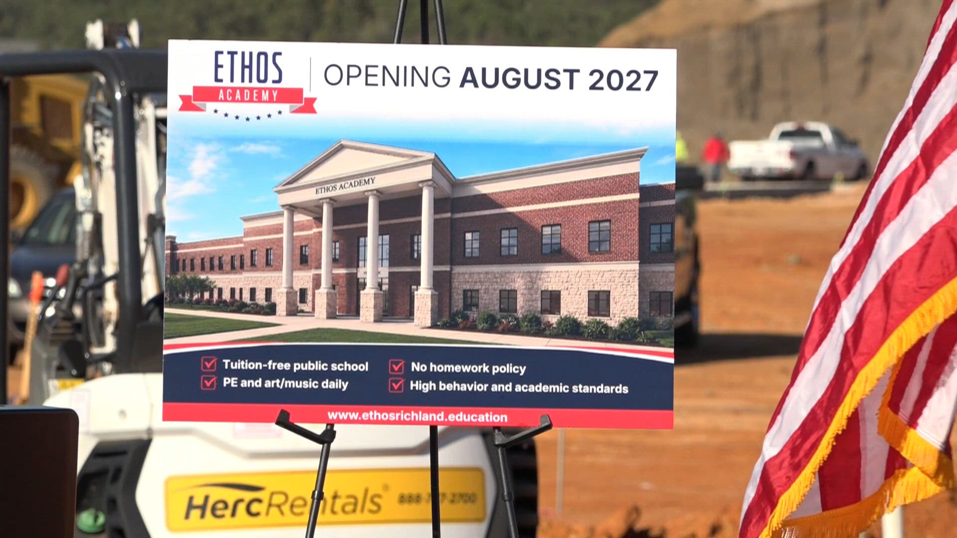 Ethos Academy breaks ground on new charter school