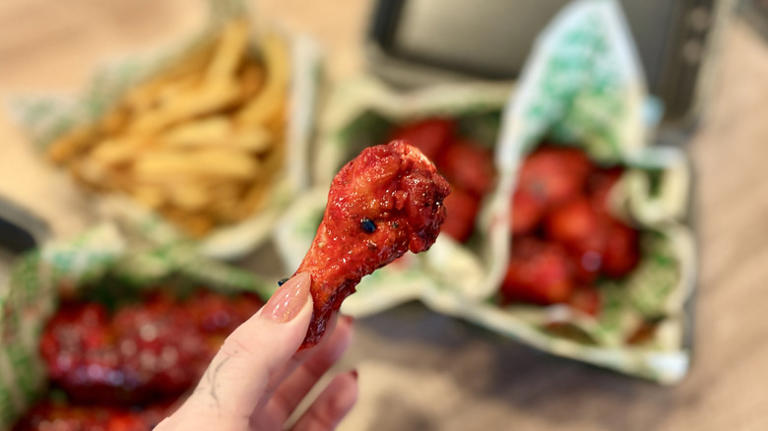 Wingstop's Sour Patch Kids wicked punch wings are outrageous and delicious