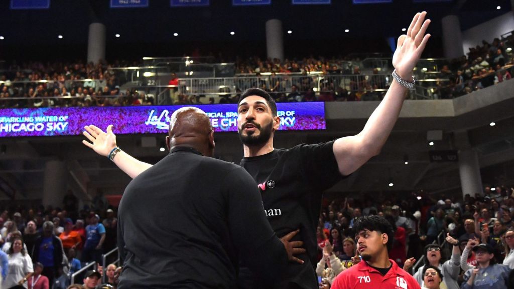 Enes Kanter Freedom leaves WNBA finals over seating dispute