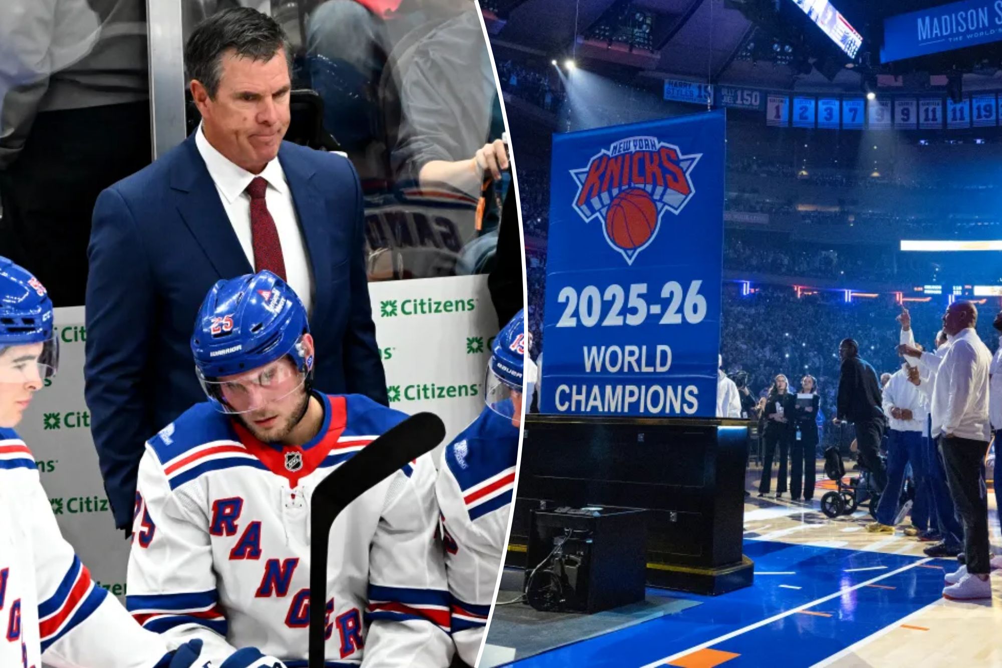 Rangers drawing championship motivation from Knicks’ long-awaited title