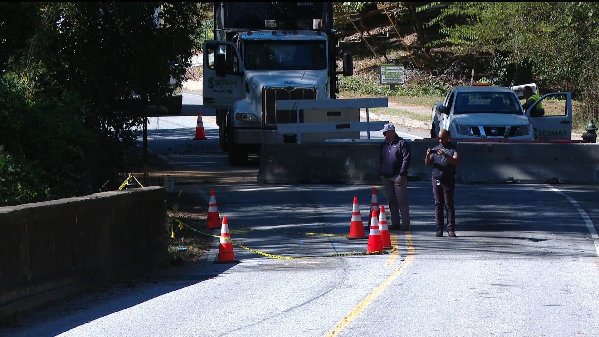Moores Mill Road bridge indefinitely closed after being hit by heavy ...