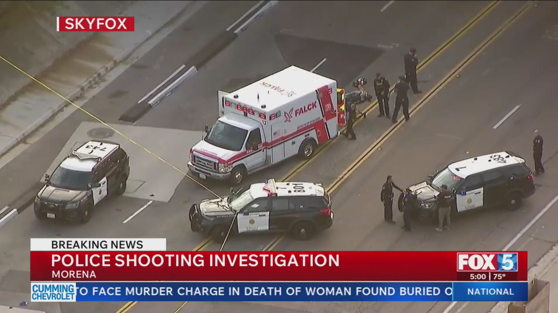Officer-involved shooting closes Friars Road