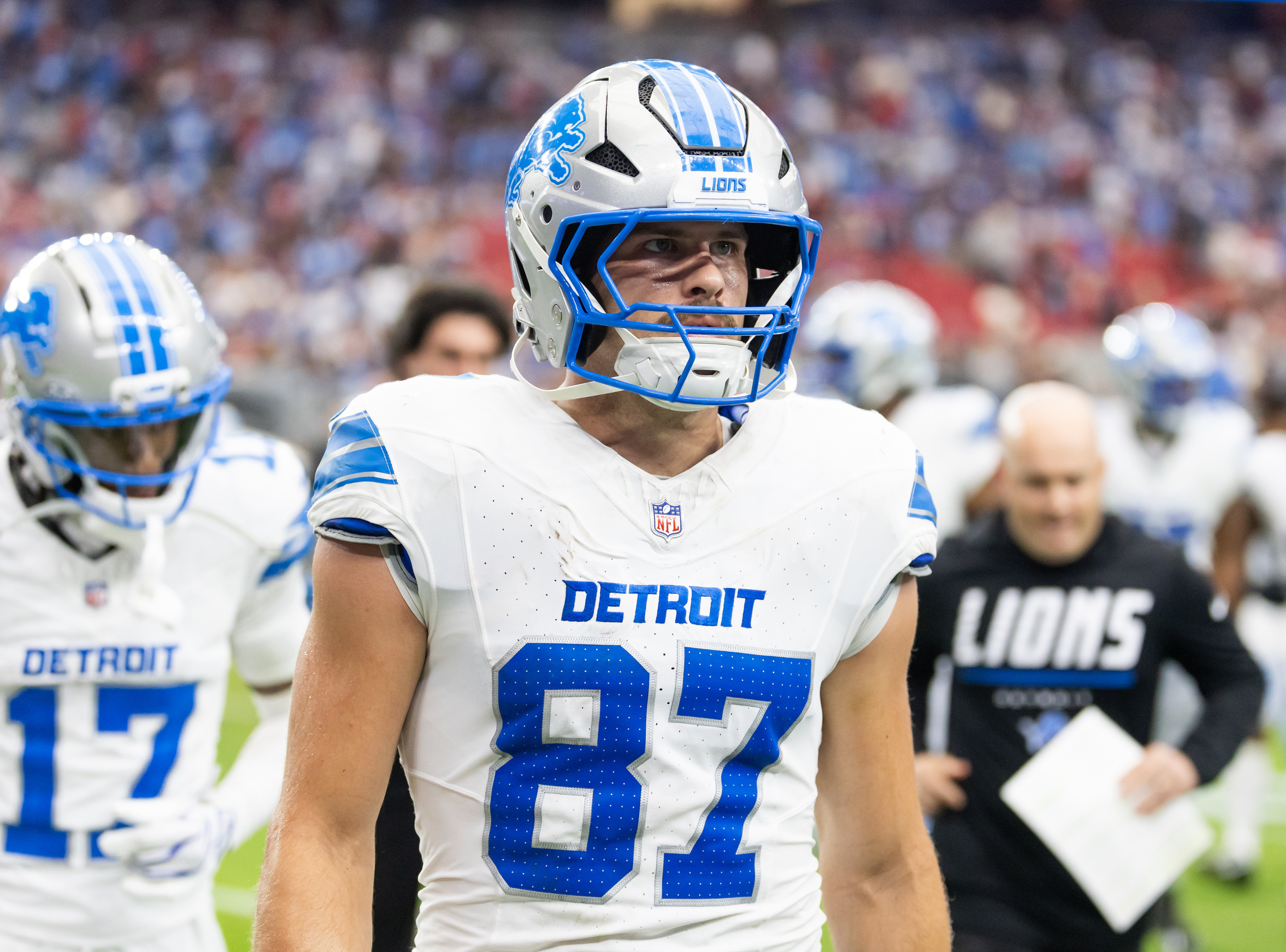 TE Sam LaPorta voices frustration over Lions not showing the love in ...