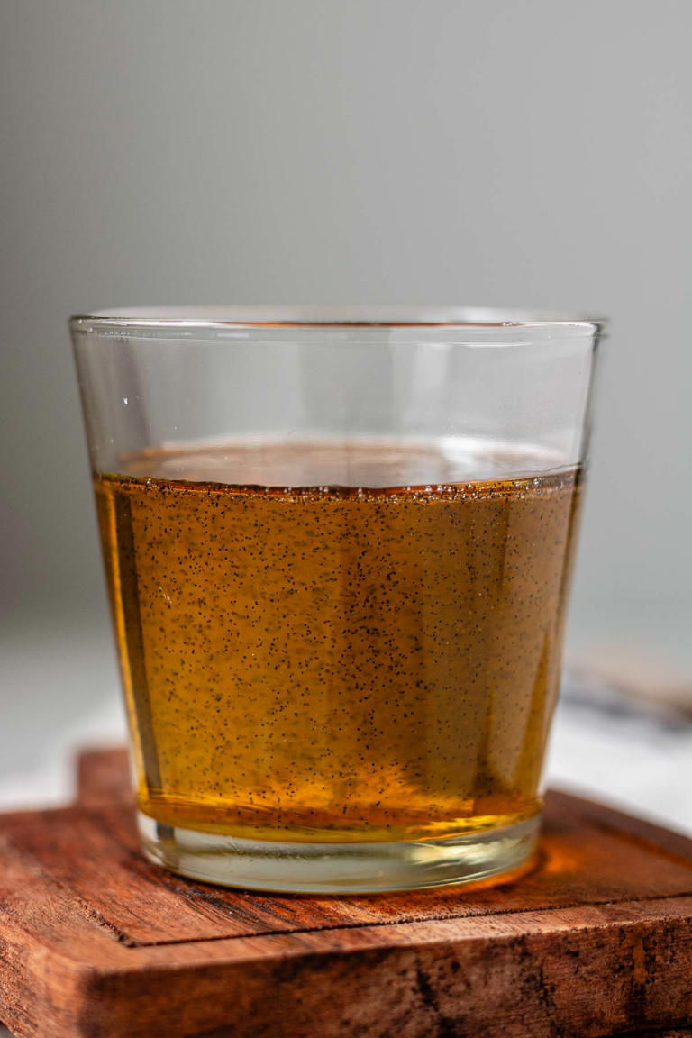 Vanilla bean syrup