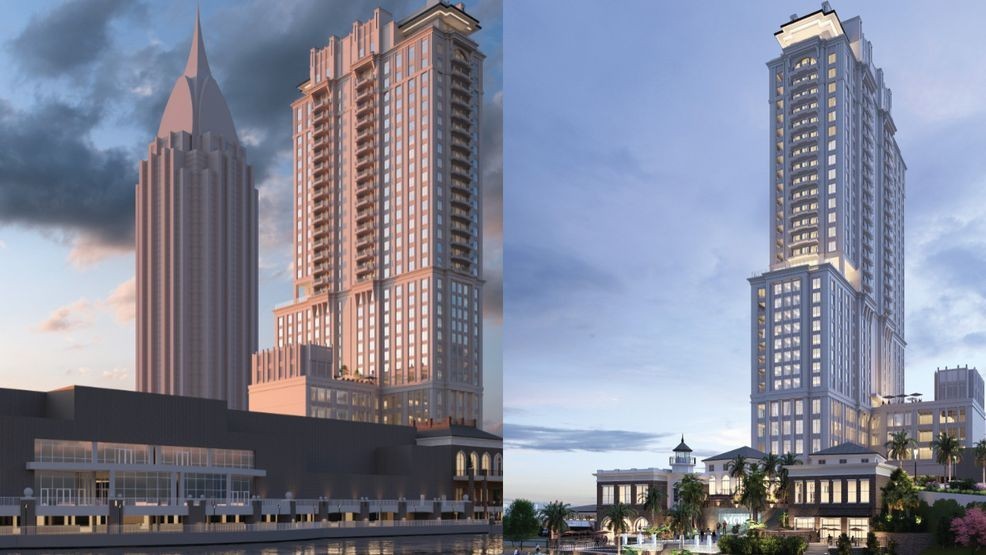 Mobile's Riverwalk Plaza unveils updated design; condo registration ...