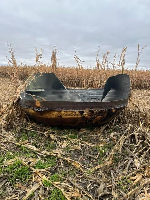 Minnesota farmer makes an unusual 11-foot find