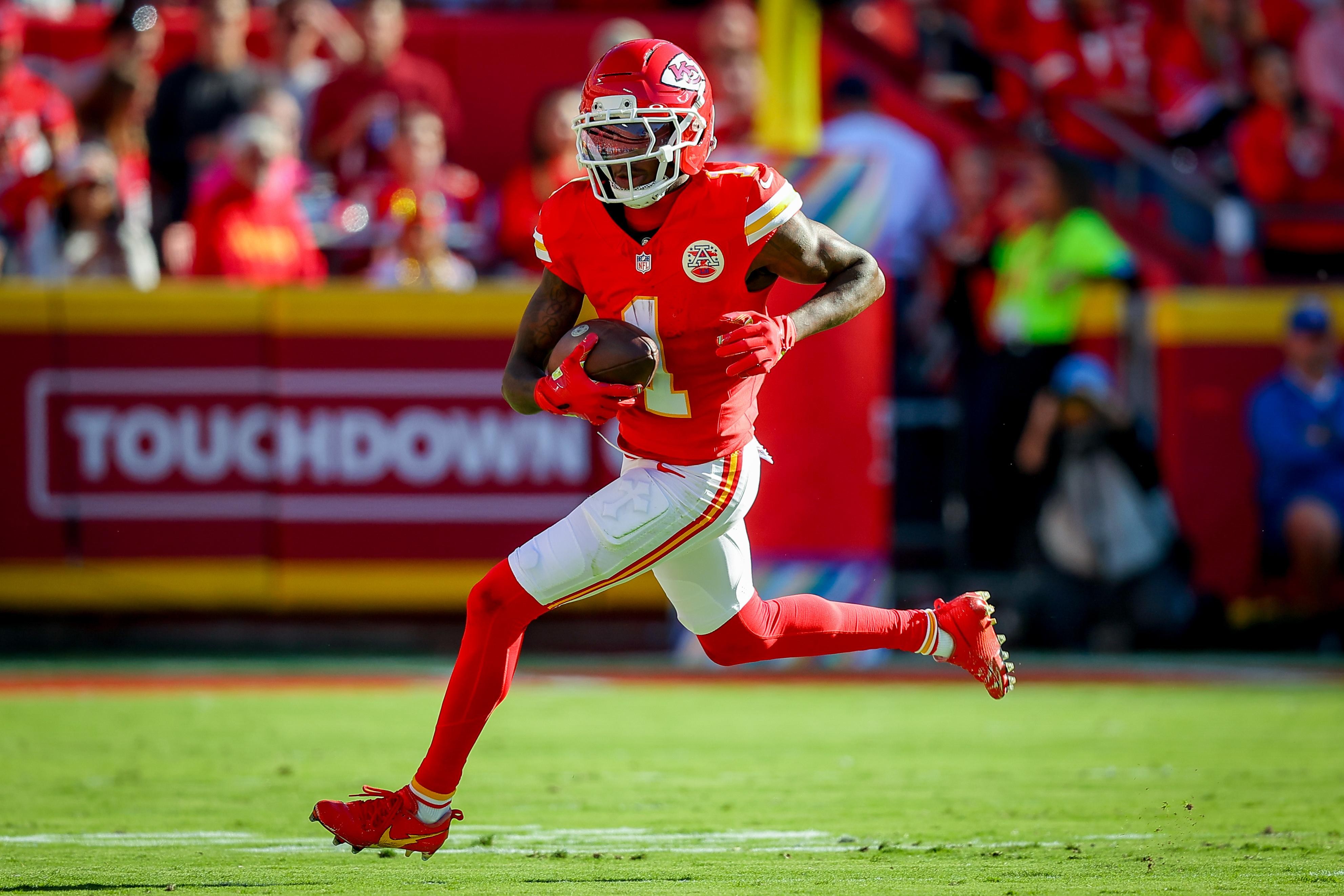 The Chiefs' wide receivers stepped up against the Chargers