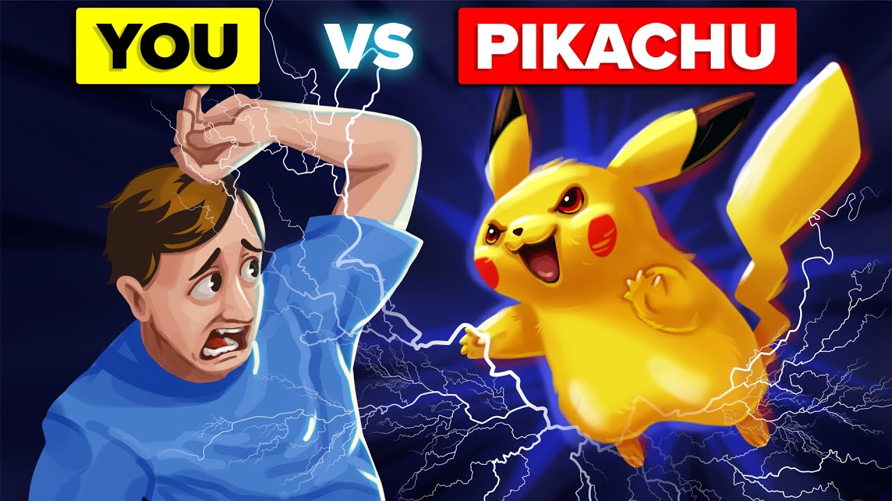 You vs PIKACHU - Could you defeat and survive the most famous Pokémon