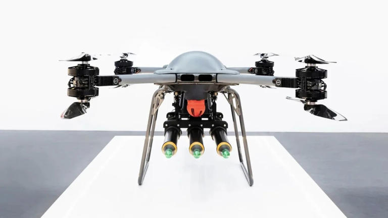 One-way attack drones intercepted using US ally’s uncrewed air system ...