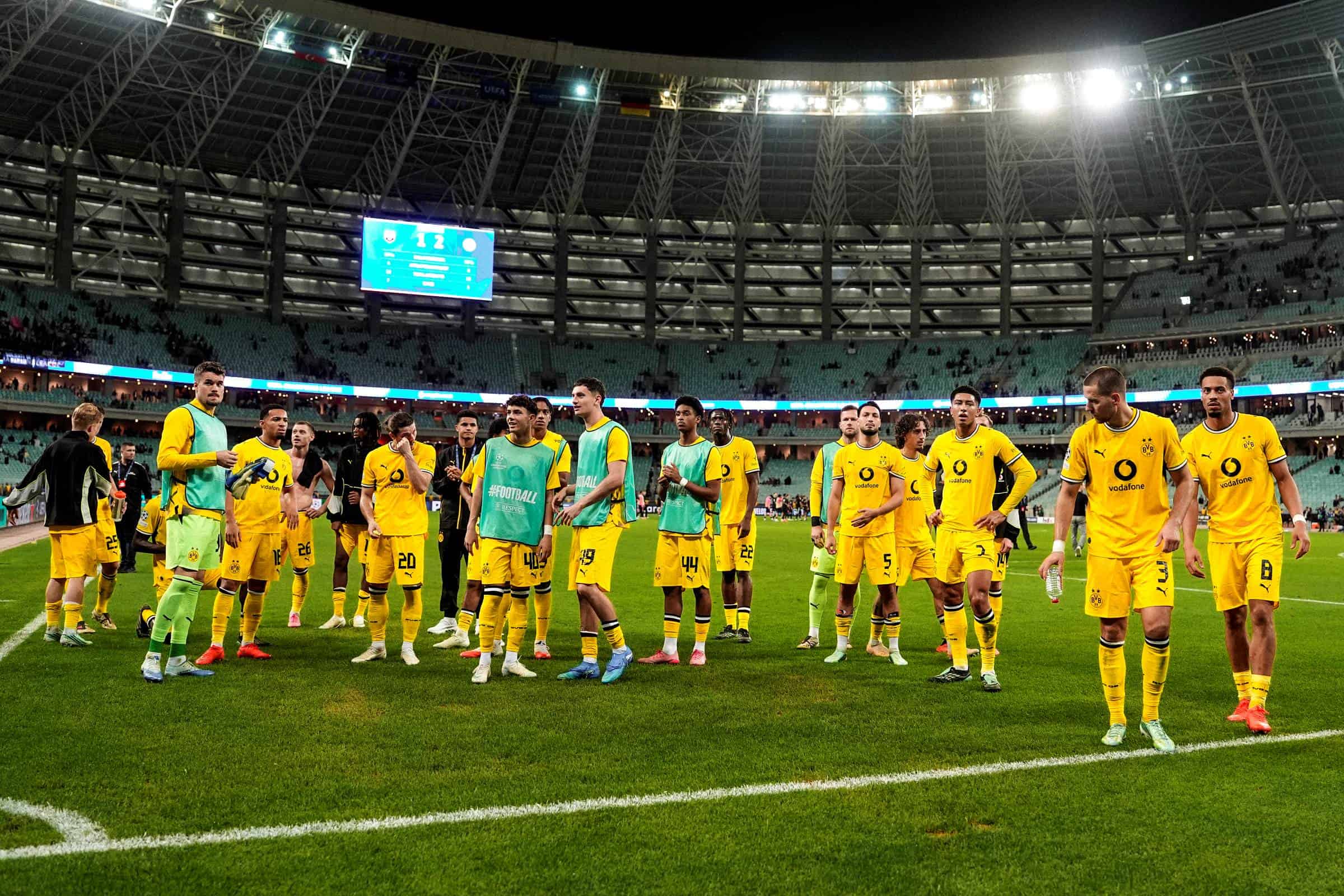 Borussia Dortmund evita chuveiros de estádio por temor de bactéria após ...