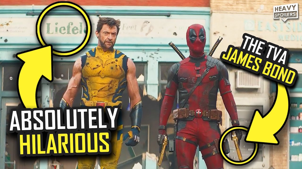 Deadpool and Wolverine trailer breakdown | Easter eggs, hidden details ...