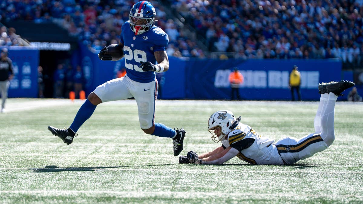 After QB change, Giants may shake up running back spot next