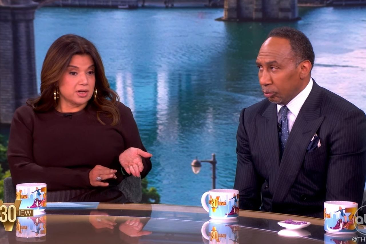 Stephen A Smith claps back on The View 1 day after cohost slammed him ...