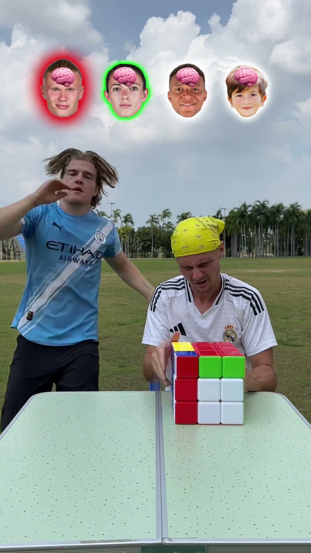 🎲🧠 IQ Rubik's cube challenge | Who won?🏆