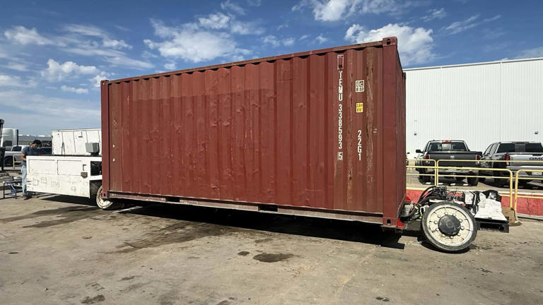 The Boring Company uses Tesla Model 3 sleds to shuttle shipping ...