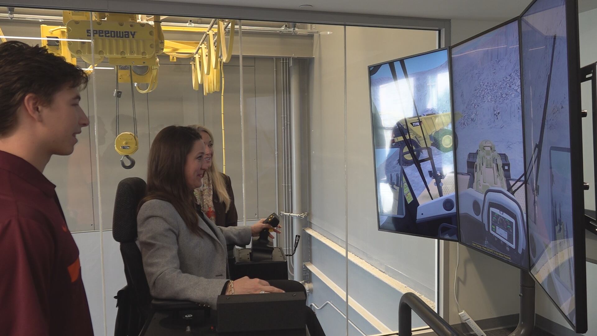 Virginia Tech showcases mining technology to top US energy official