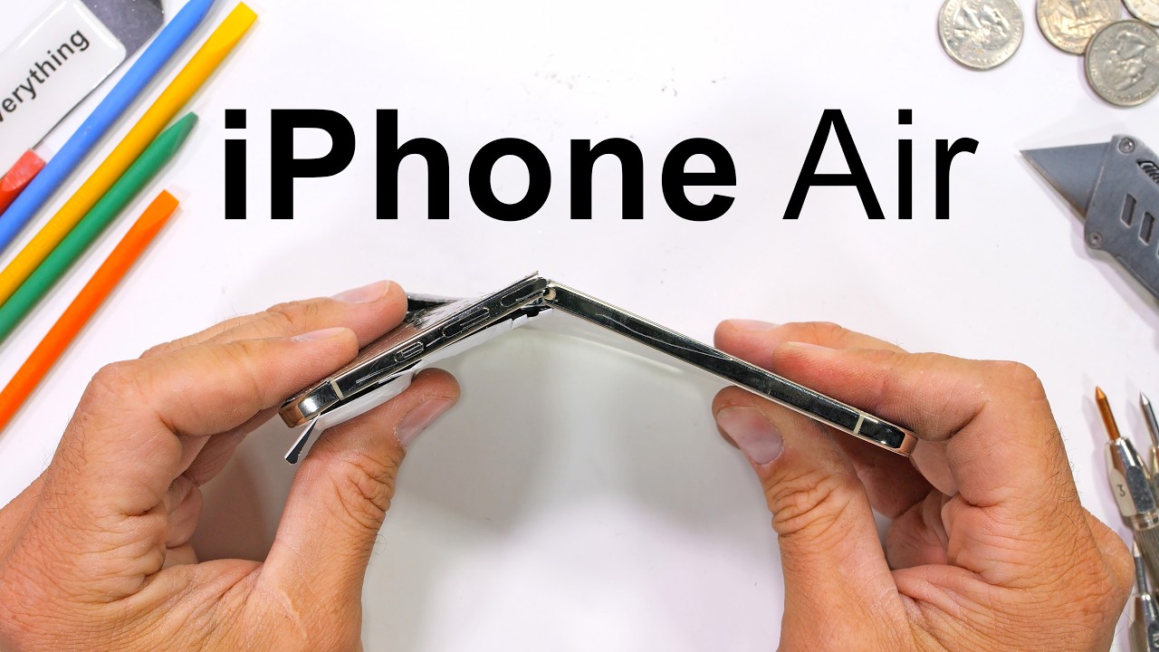 iPhone Air durability test -- I am shocked