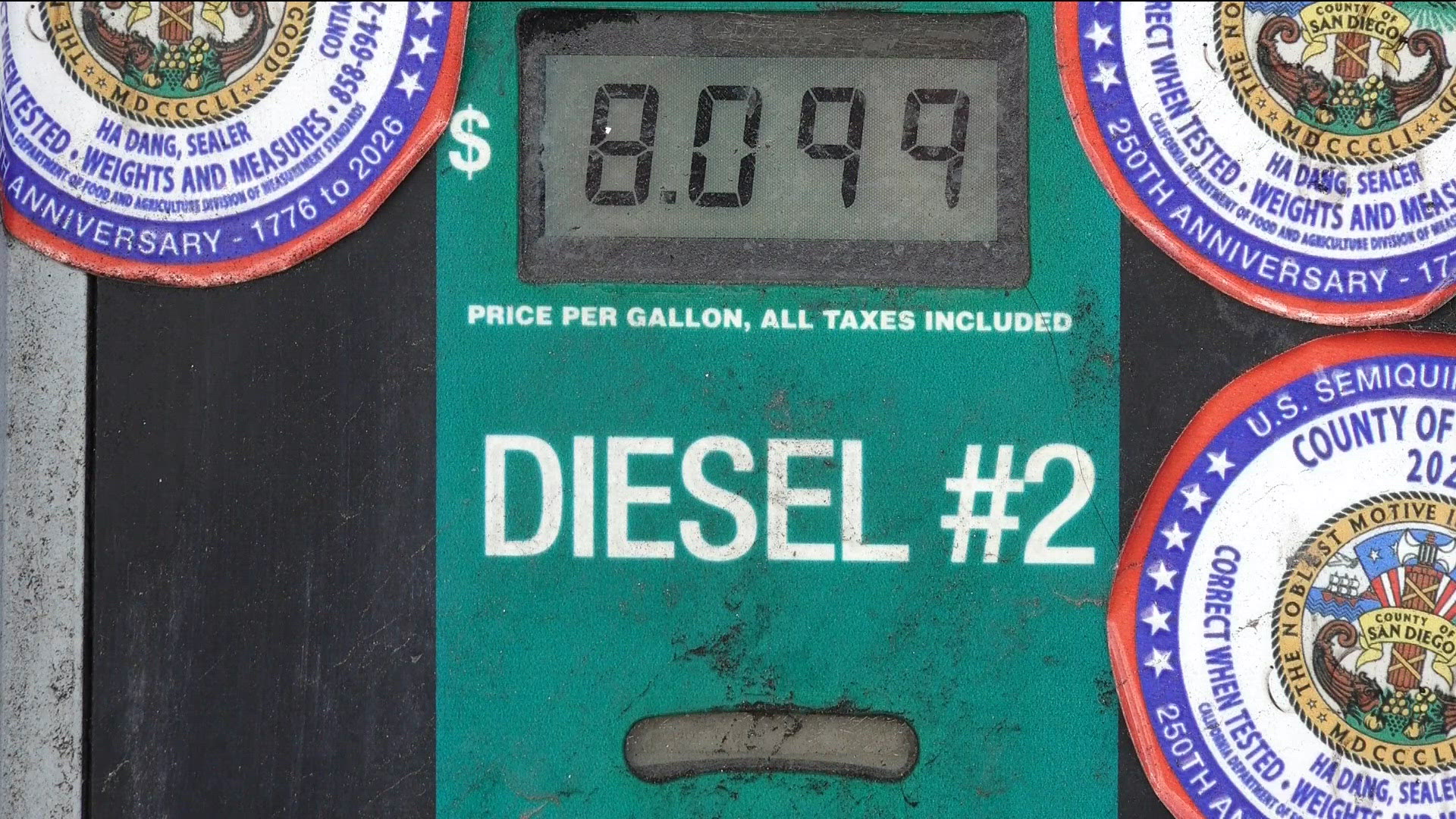 Diesel prices hit record highs, driving up costs beyond the pump