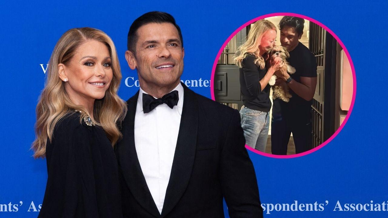 Kelly Ripa and Mark Consuelos share sweet photo to welcome home their ...