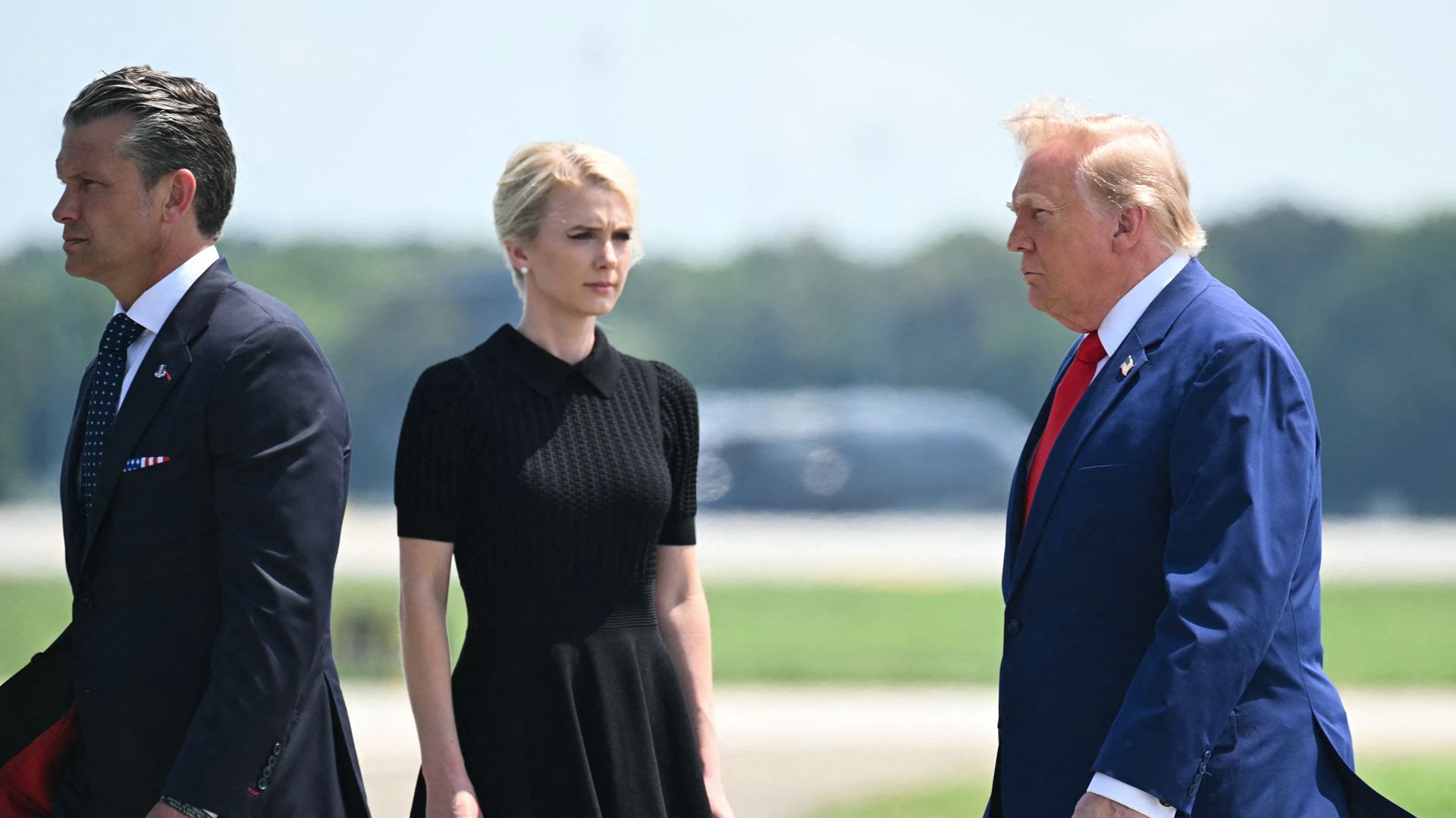 Trump goes after CNN reporter who asked about his closeness to Natalie Harp