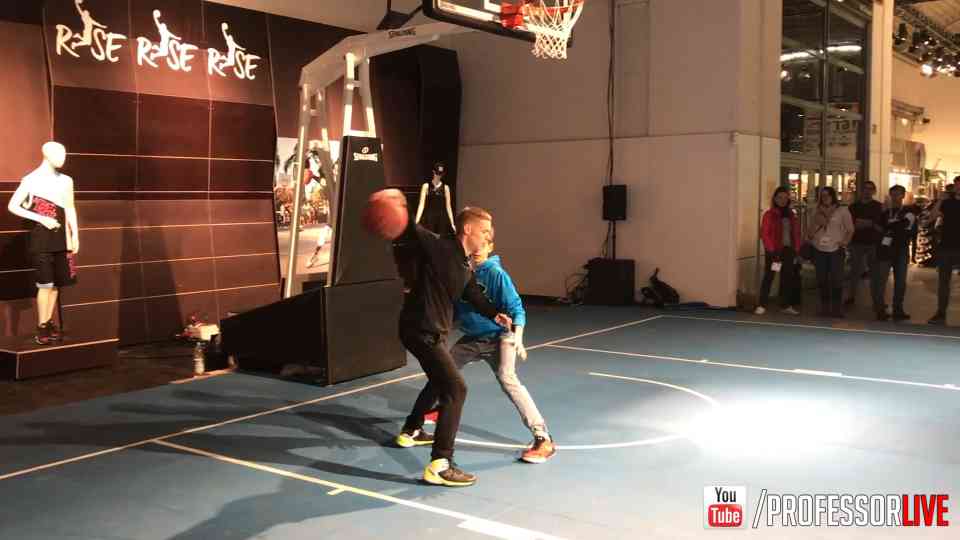 The professor vs fans in Germany at ISPO