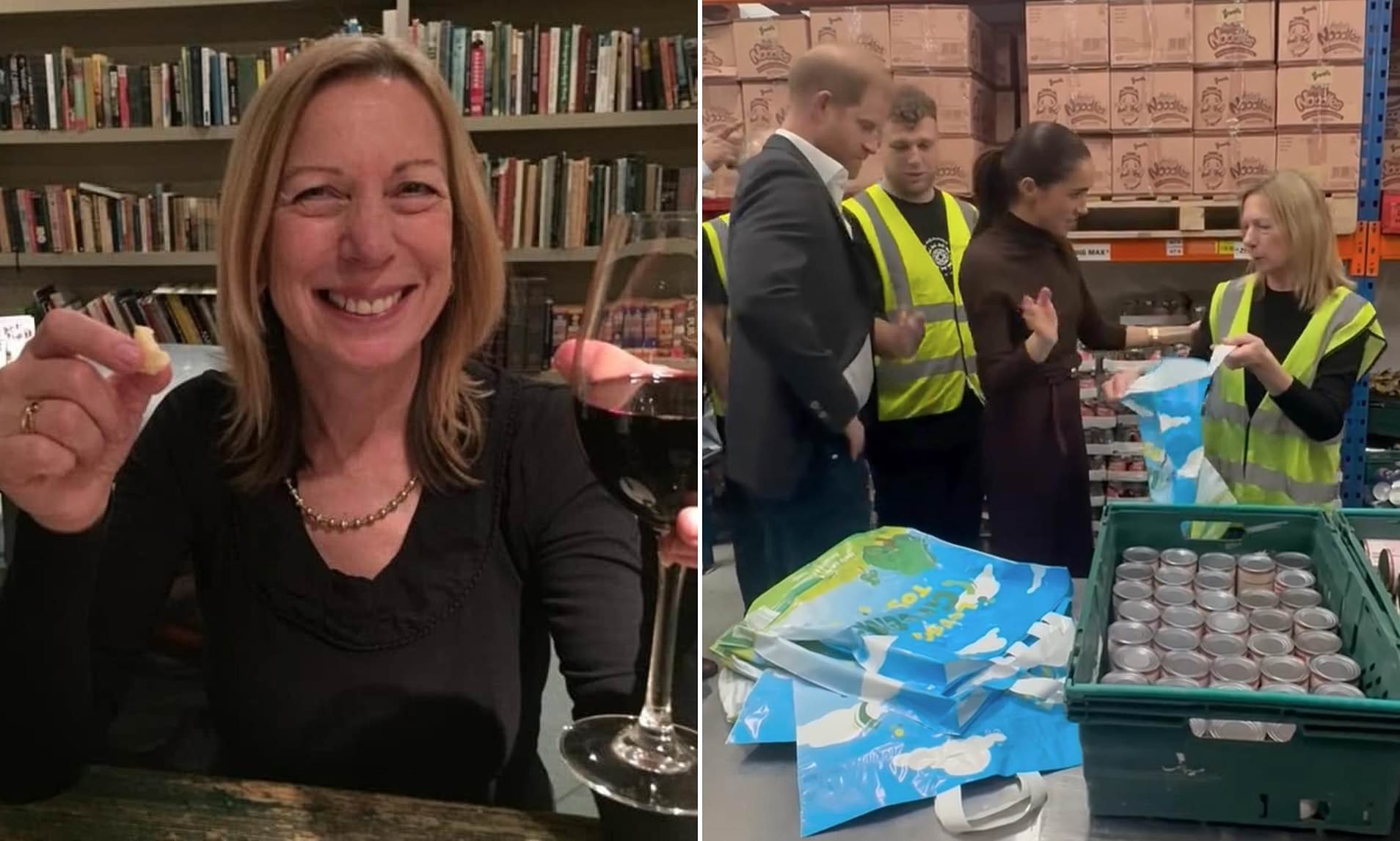 No-nonsense volunteer who ignored Meghan's performative questions is ...