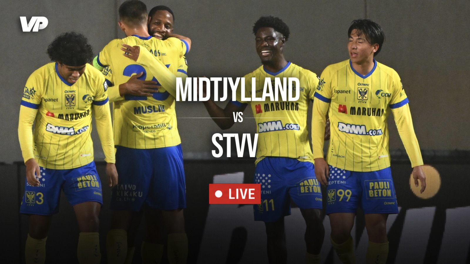 LIVE-Discussie: STVV heeft voorsprong beet op het veld va Midtjylland