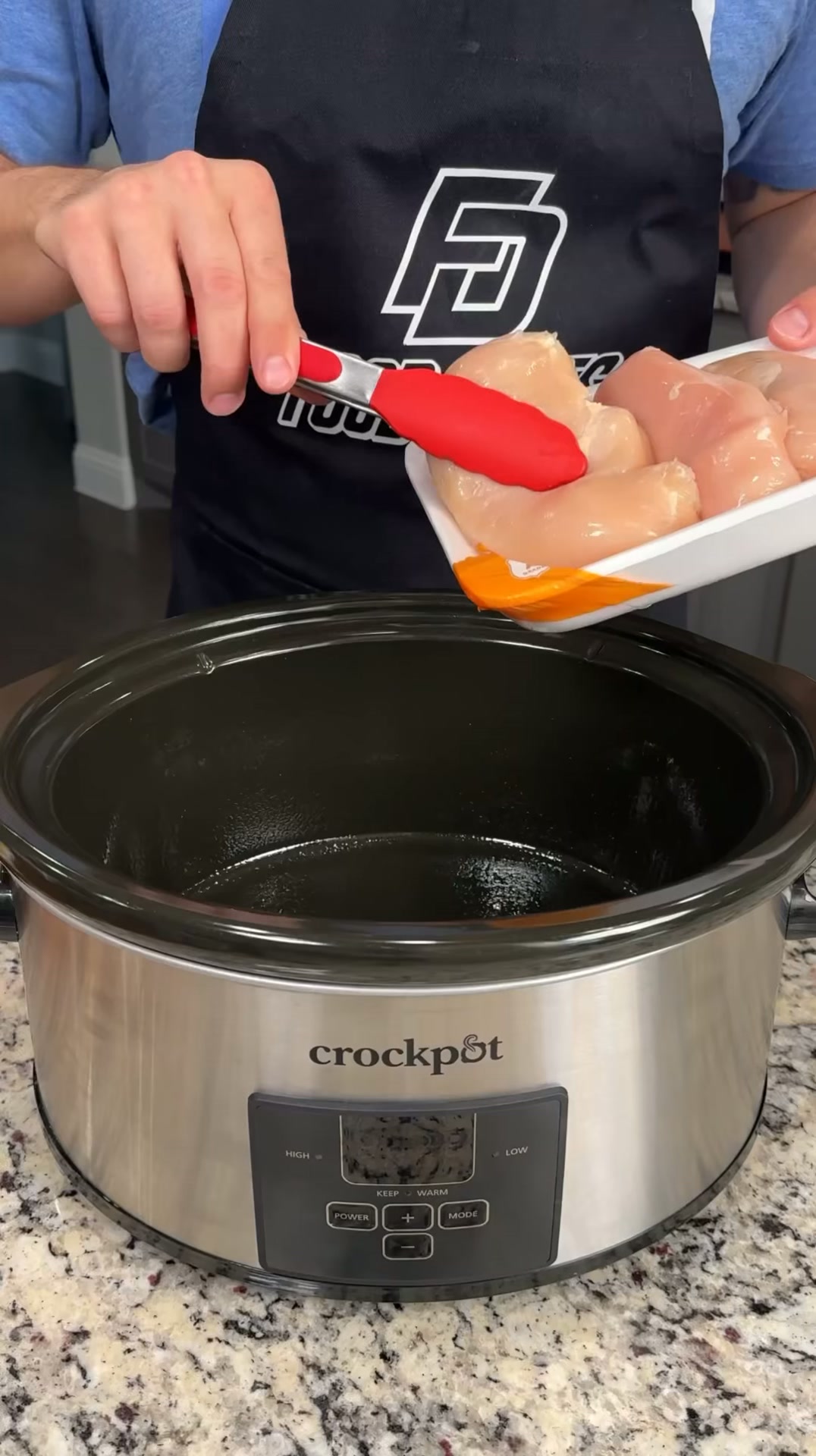 Slow cooker chicken tacos