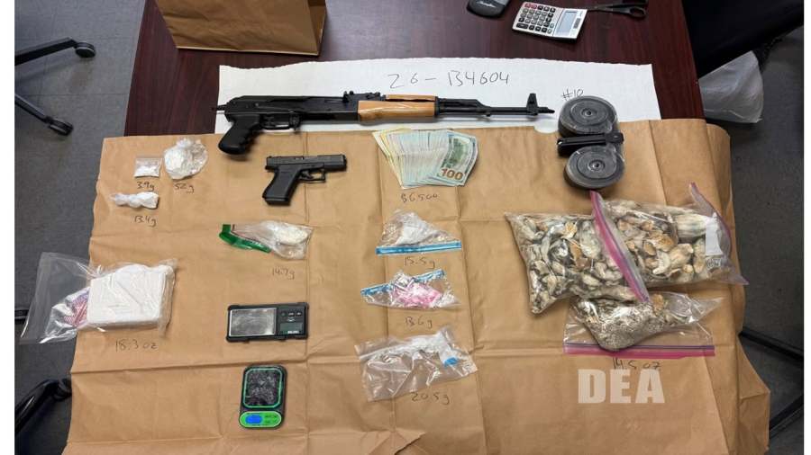 Narcotics, firearms, thousands of dollars seized in storage unit raid ...