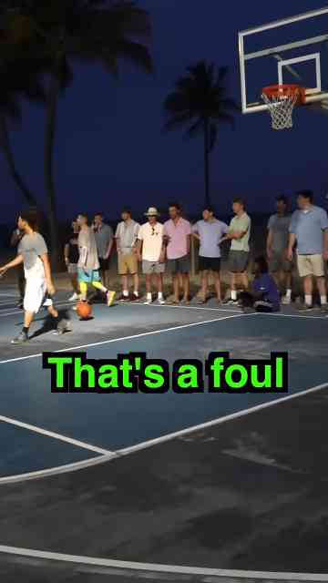 The professor silences a defender with one move