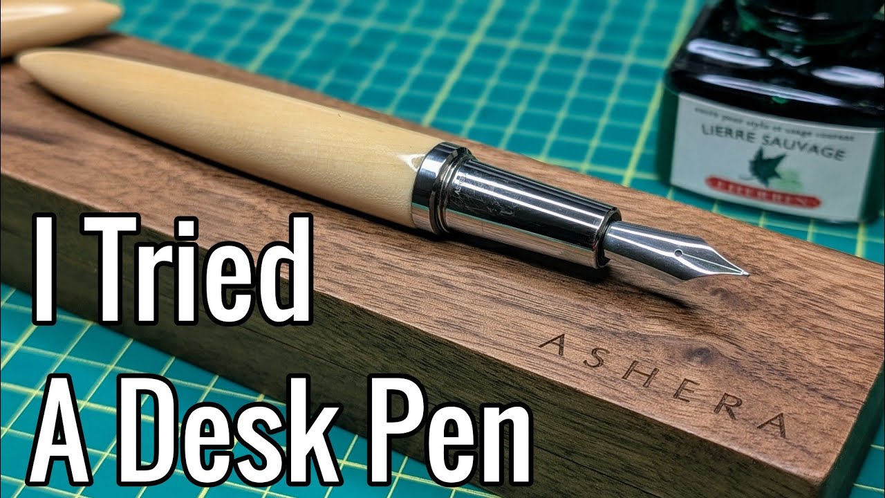 A handcrafted modern design - Ashera Aeon fountain pen