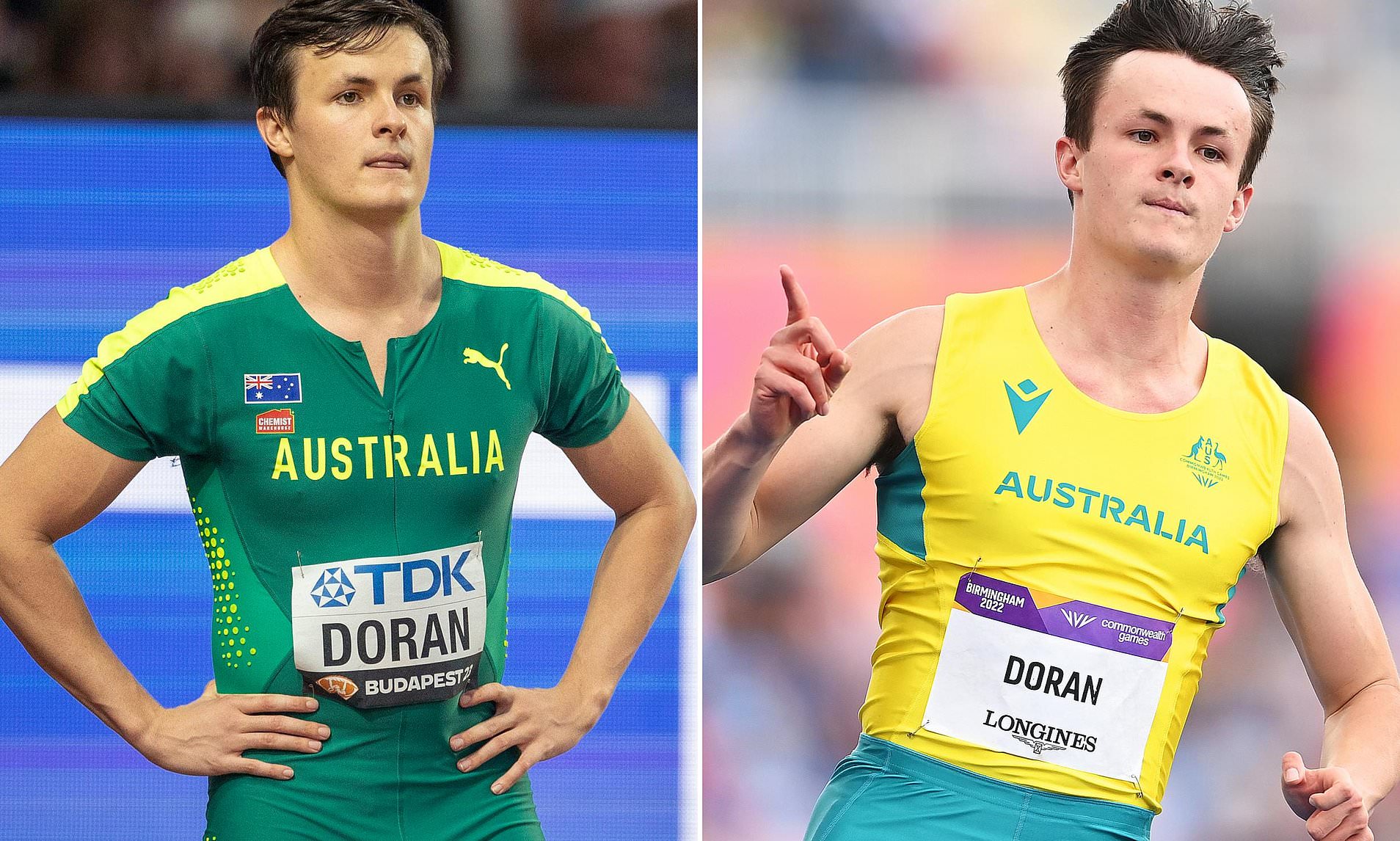 Australian sprint champion Jake Doran banned after being charged with child sex offence