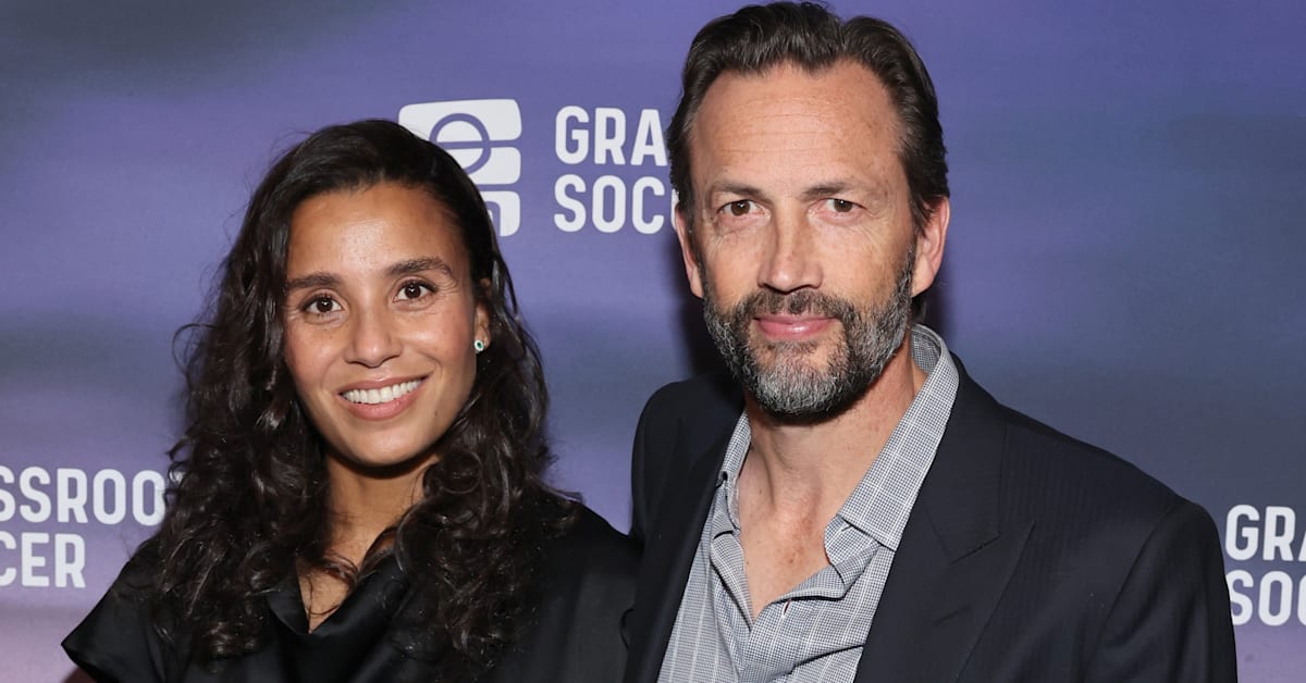 Amy Robach and TJ Holmes' ex-spouses Andrew Shue and Marilee Fiebig are ...