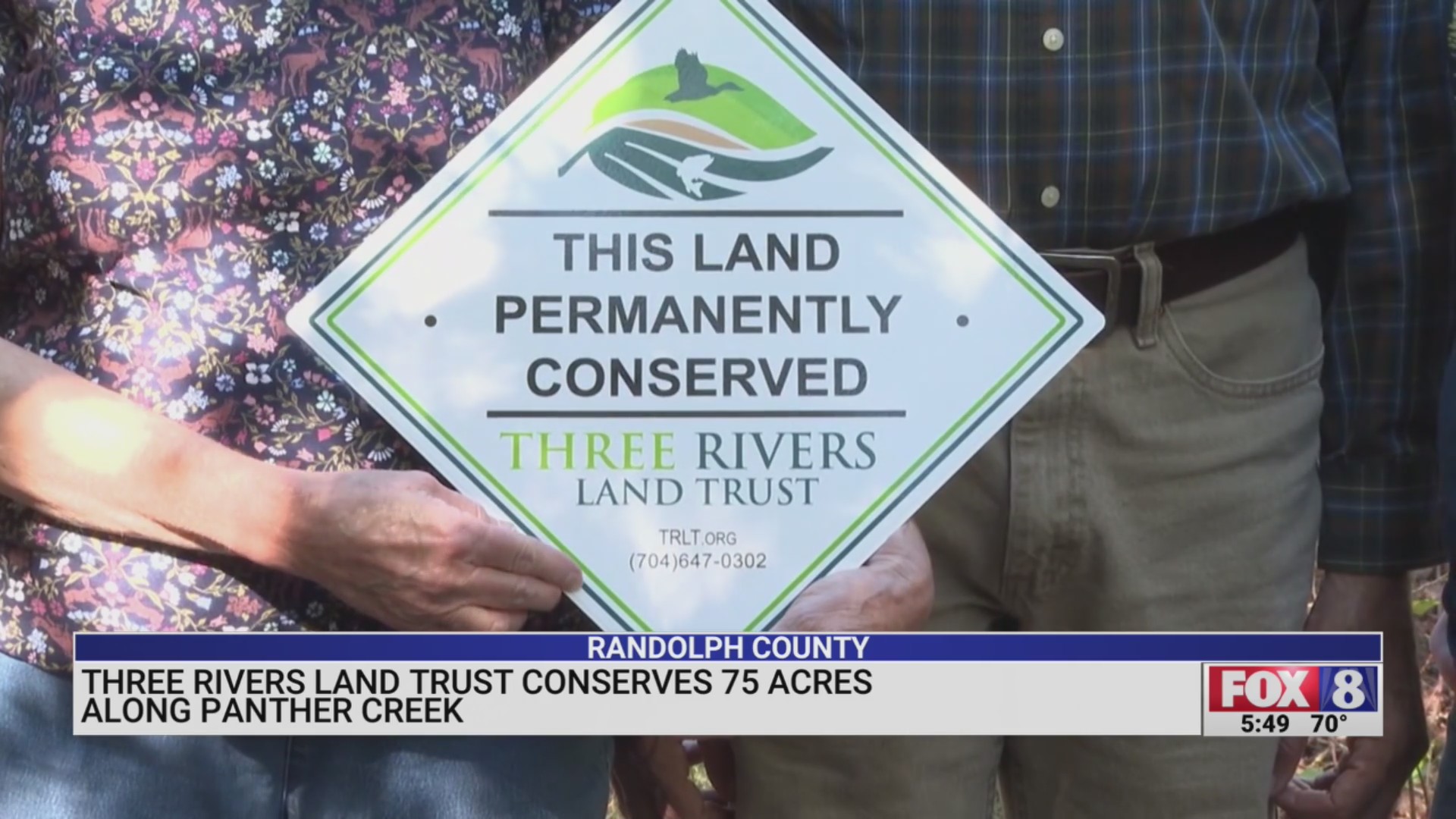 Three Rivers Land Trust conserves 75 acres along Panther Creek in ...