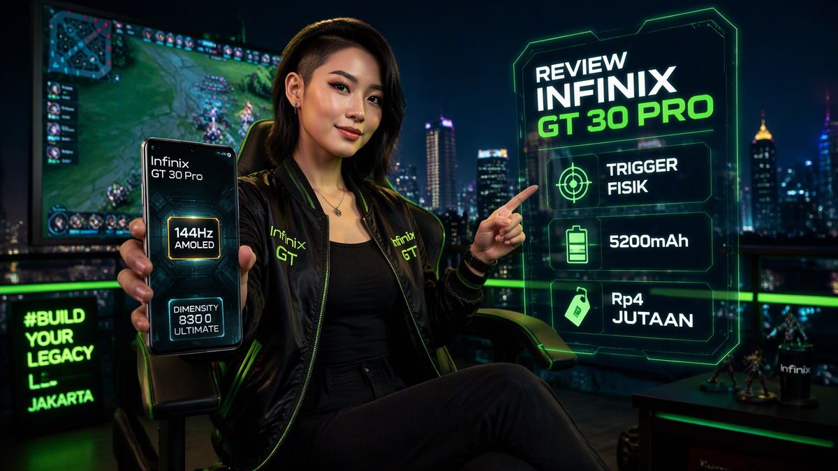 Review Infinix GT 30 Pro: Trigger fisik jadi andalan HP gaming 2026 Rp4 ...
