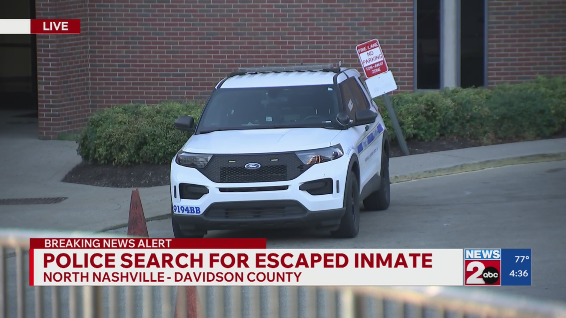 Police search for escaped inmate who walked out of hospital