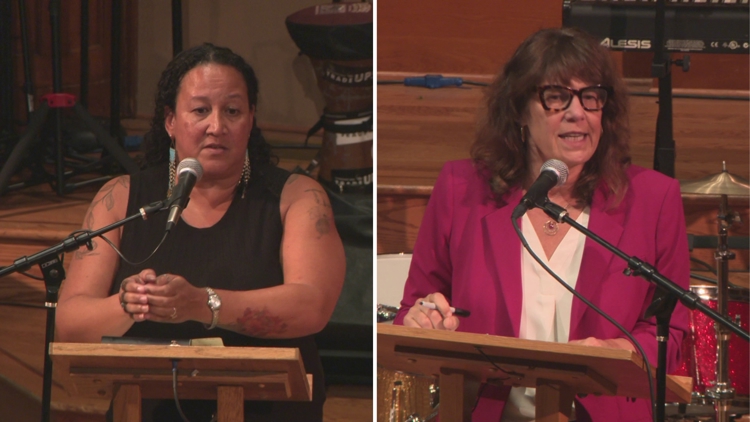 Two candidates for Multnomah County chair lay out competing visions for homelessness response
