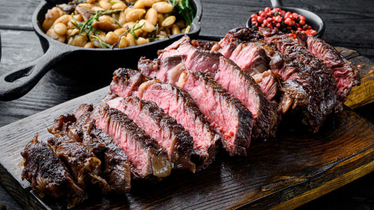 The exact temp to aim for when cooking medium steak