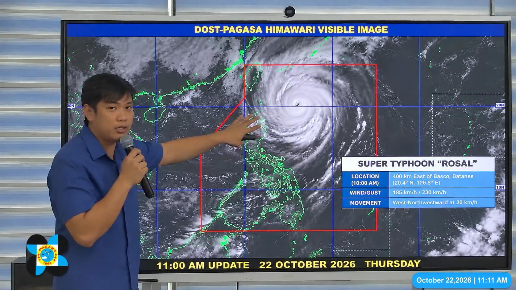 World's strongest storm of 2026: Super Typhoon Rosal targets Batanes ...